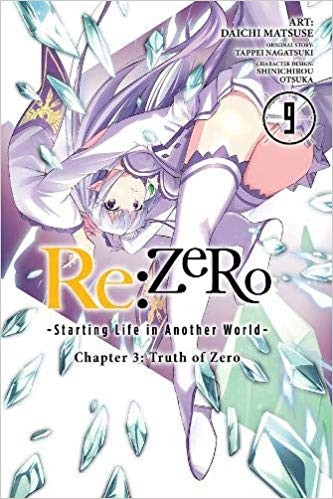 Re:ゼロから始める異世界生活 第三章 Truth of Zero 9 manga cover