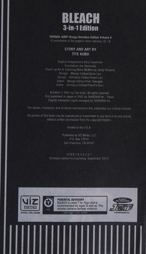 Bleach (3-in-1 Edition), Vol. 6