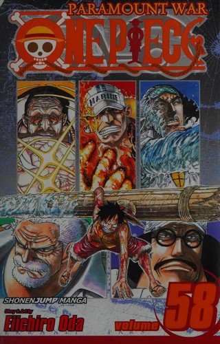 ONE PIECE 58 manga cover