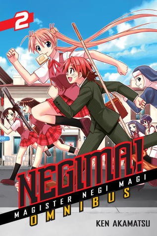 Negima! Magister Negi Magi, Omnibus 2 manga cover