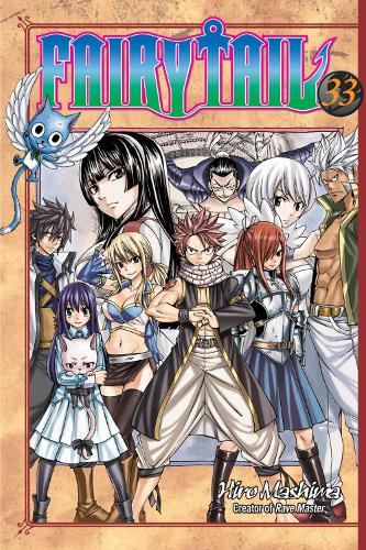 Fairy tail manga cover
