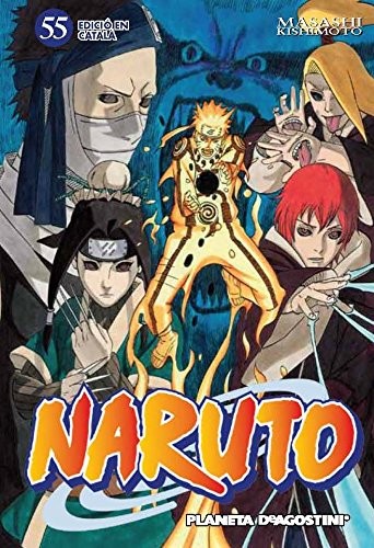 Naruto 55 manga cover