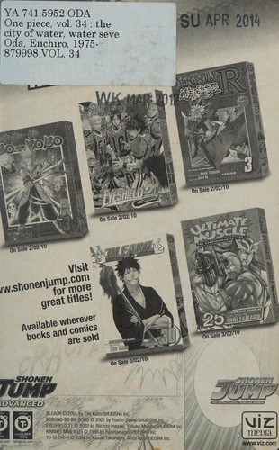 ONE PIECE 34 manga cover