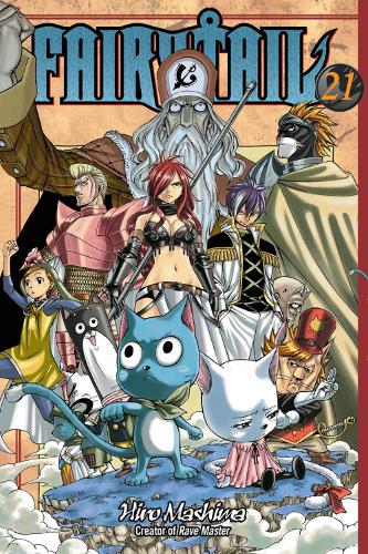 Fairy tail manga cover