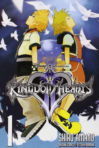 Kingdom hearts II manga cover
