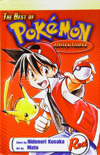 The Best of Pokémon Adventures Red manga cover