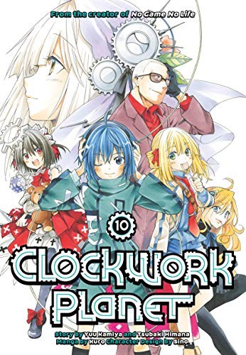 Clockwork Planet 10 manga cover