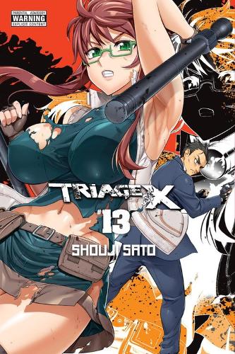 Triage X, Vol. 13 manga cover