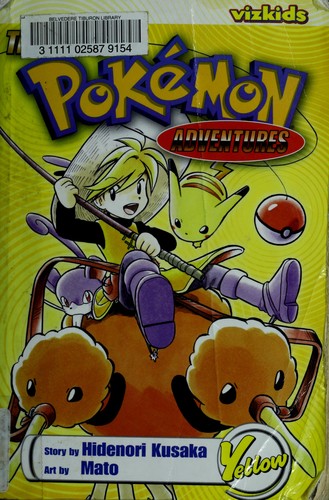 The Best of Pokemon Adventures Yellow manga cover