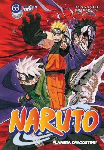 Naruto 63 manga cover