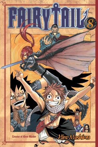 Fairy Tail 8 manga cover