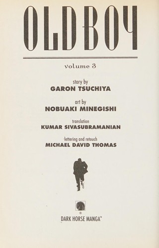 Old boy manga cover