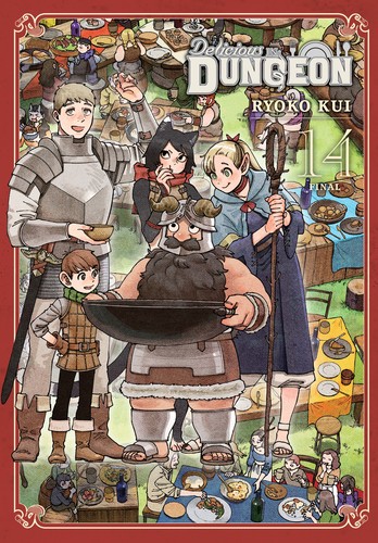 Delicious in Dungeon 14 manga cover