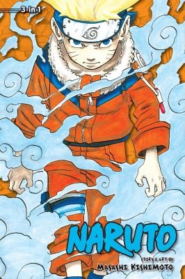 Naruto #1-3 manga cover