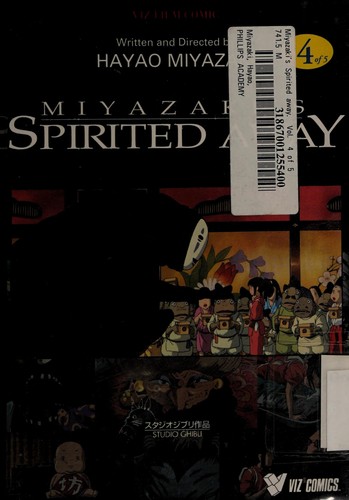 Miyazaki's spirited away manga cover