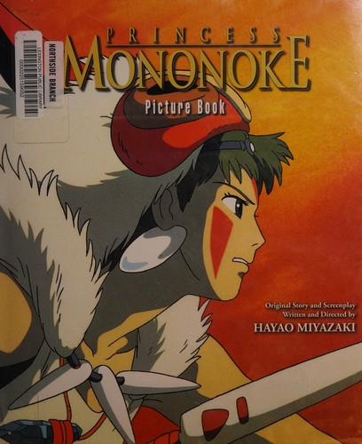 Princess Mononoke Picture Book manga cover