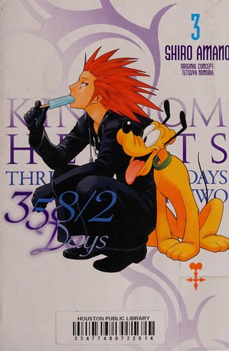 Kingdom hearts 358/2 days manga cover