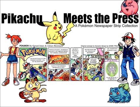 Pikachu Meets the Press manga cover