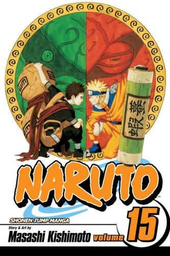 Naruto 15 manga cover