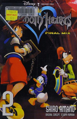 Kingdom hearts manga cover