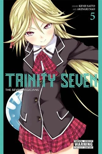 Trinity Seven, Vol. 5: The Seven Magicians manga cover