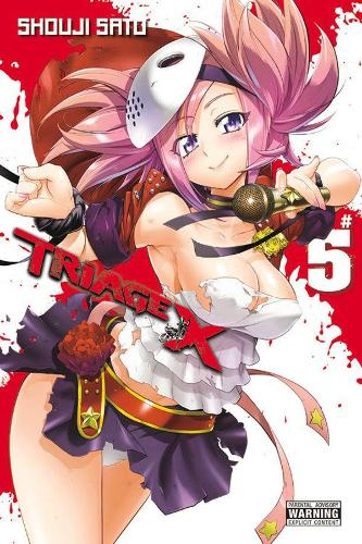 Triage X, Vol. 5 manga cover