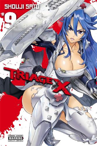 Triage X, Vol. 9 manga cover