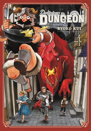 Delicious in Dungeon 4 cover