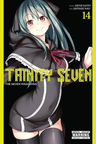 Trinity Seven, Vol. 14: The Seven Magicians manga cover