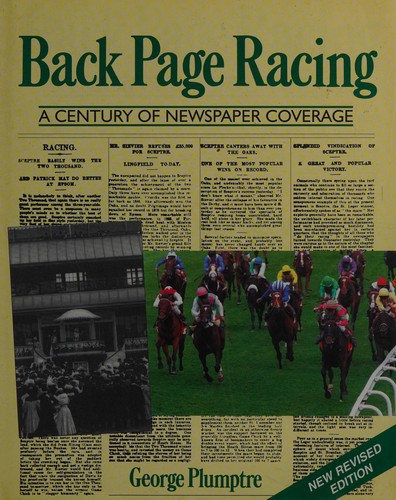 Back page racing manga cover