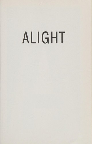 Alight manga cover