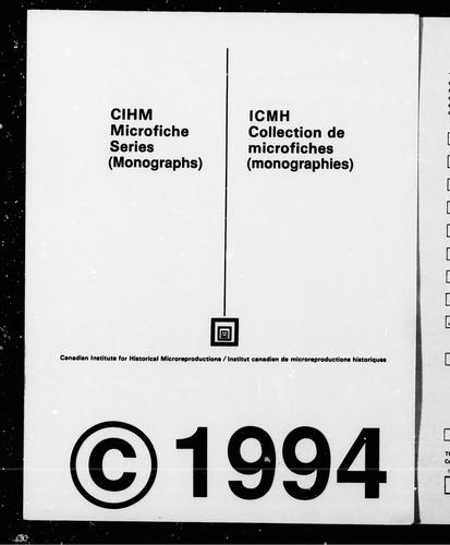 Industries of Canada cover