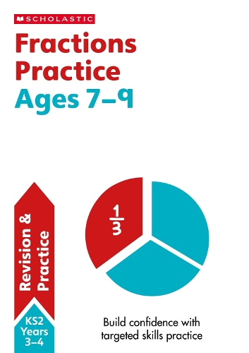Fractions Practice Ages 7-9 manga cover