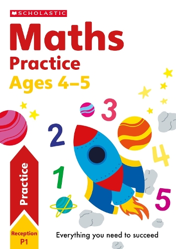 Maths Practice Book for Ages 4-5 manga cover