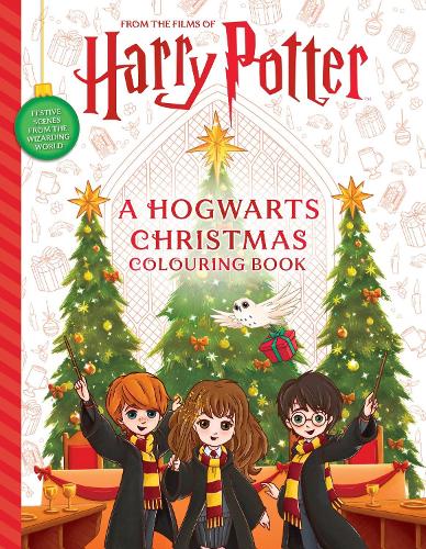 Hogwarts Christmas Colouring Book manga cover