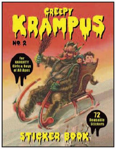 Krampus Sticker Book #2 manga cover