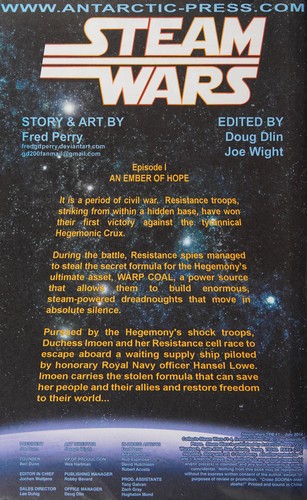 Steam Wars manga cover
