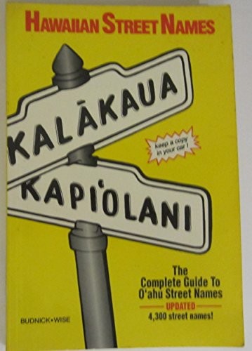 Hawaiian street names