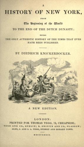 A history of New York