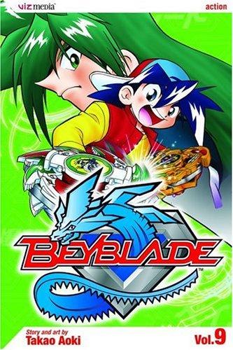 Beyblade, Volume 9 (Beyblade) manga cover