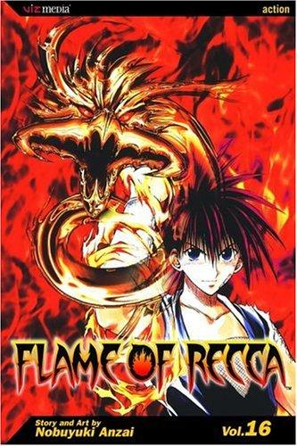 Flame of Recca, Volume 16 manga cover