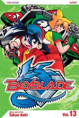 Beyblade, Volume 13 (Beyblade) manga cover