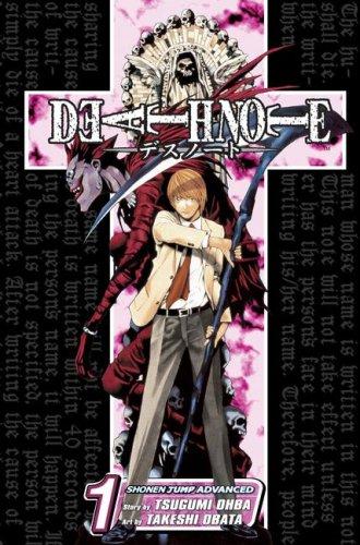 Death Note, Vol. 1 (Library Edition) (Death Note) manga cover