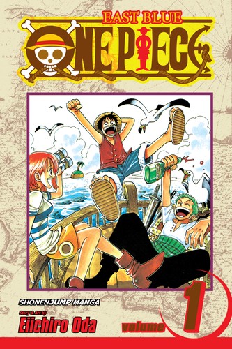 One Piece, Vol. 1: Romance Dawn manga cover