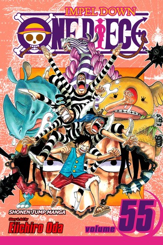 One Piece, Vol. 55: A Ray of Hope manga cover