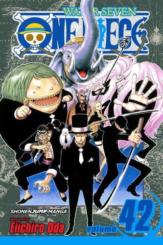 One Piece, Vol. 42: Pirates vs. CP9 manga cover