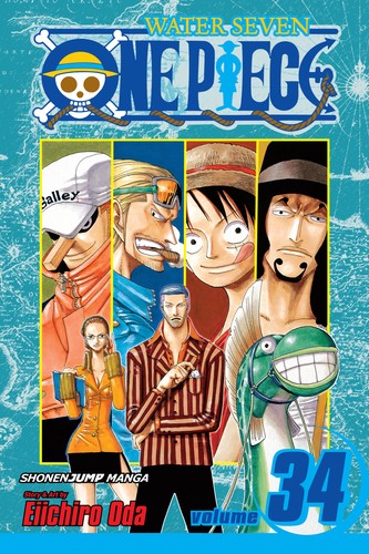 One Piece, Vol. 34: The City of Water, Water Seven cover