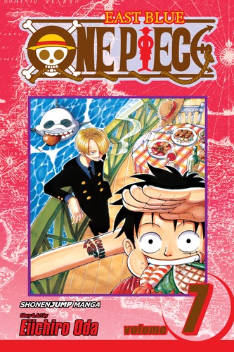 One Piece, Vol. 7: The Crap‐Geezer manga cover