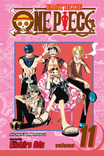 One Piece, Vol. 11: The Meanest Man in the East manga cover