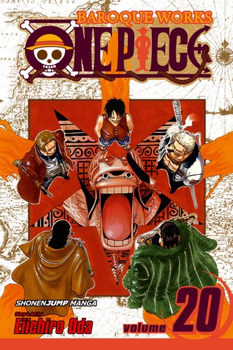 One Piece, Vol. 20: Showdown at Alubarna manga cover